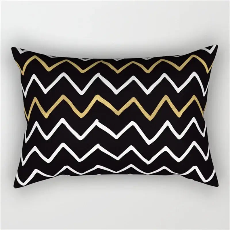 Wave Line Pillowcase Set Bedroom Decor