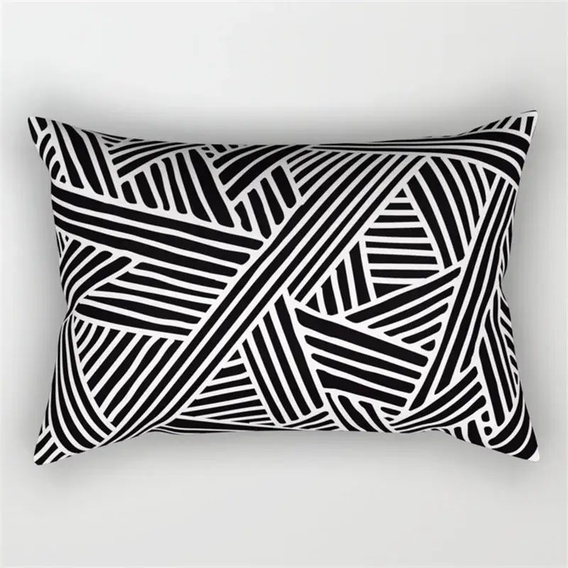 Wave Line Pillowcase Set Bedroom Decor