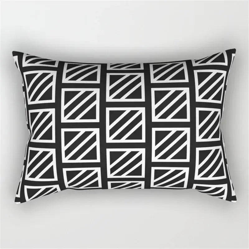 Wave Line Pillowcase Set Bedroom Decor