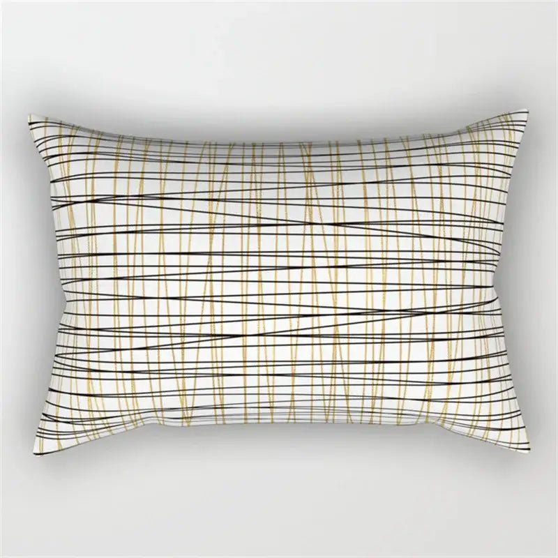 Wave Line Pillowcase Set Bedroom Decor
