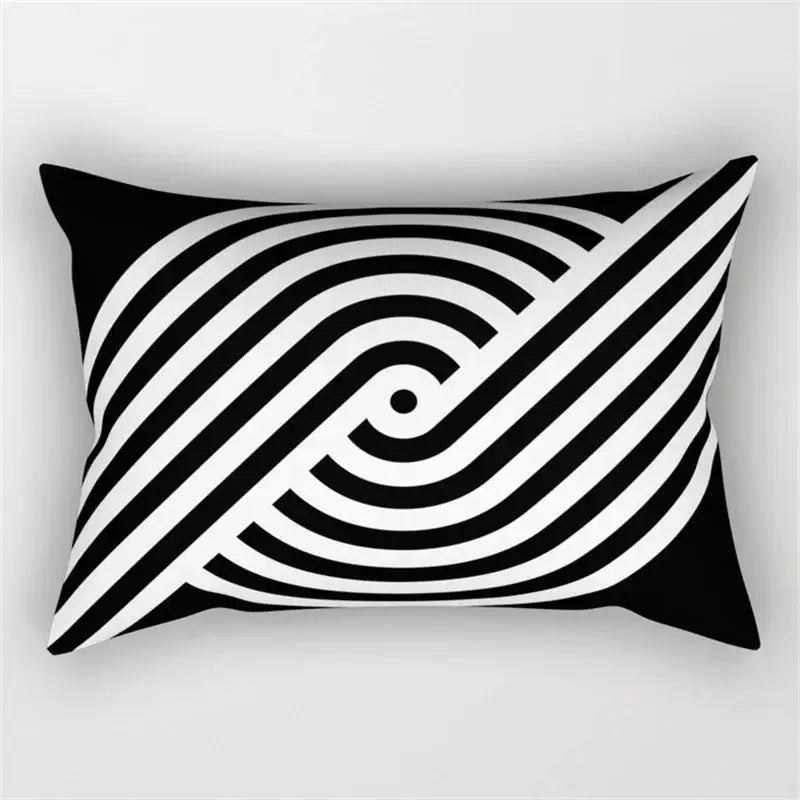 Wave Line Pillowcase Set Bedroom Decor