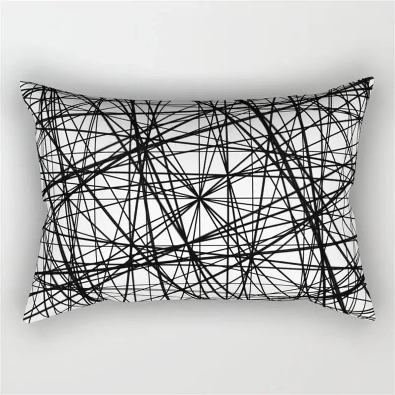 Wave Line Pillowcase Set Bedroom Decor