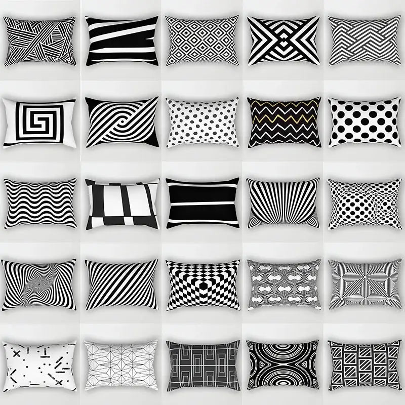 Wave Line Pillowcase Set Bedroom Decor