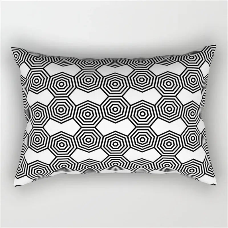 Wave Line Pillowcase Set Bedroom Decor