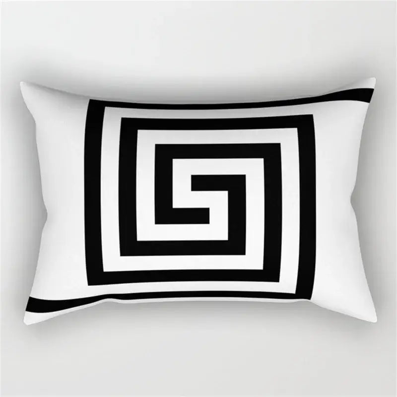 Wave Line Pillowcase Set Bedroom Decor
