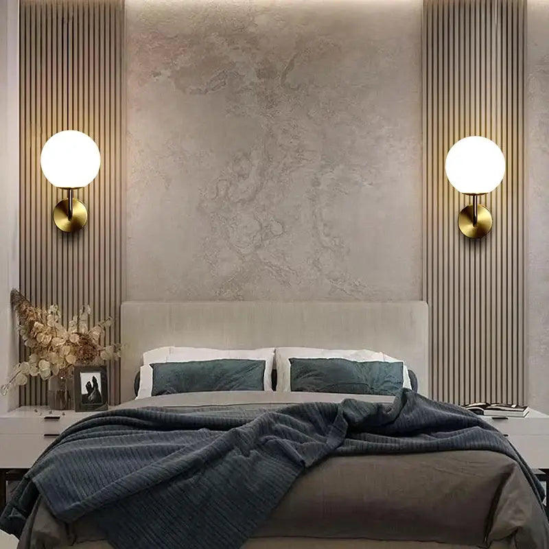 Black Remote Wall Sconce