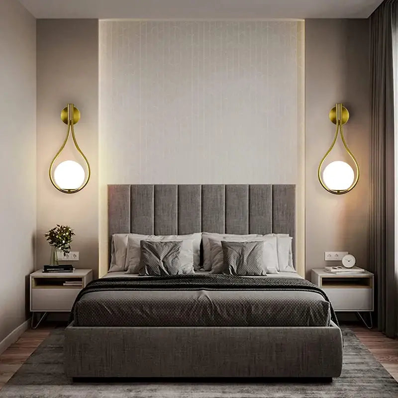 Black Remote Wall Sconce