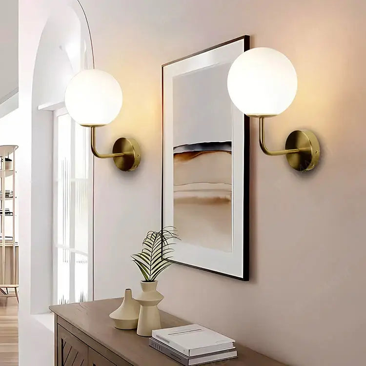 Black Remote Wall Sconce