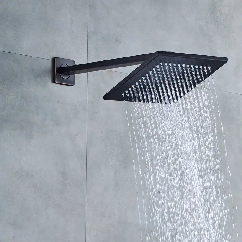 Bronze Square Shower Set