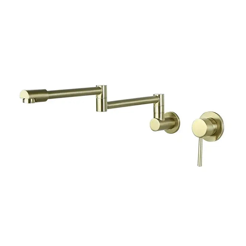 Brushed Gold Pot Filler Tap