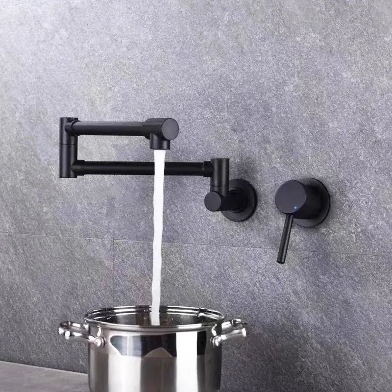 Brushed Gold Pot Filler Tap