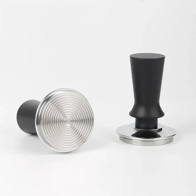 Black Steel Espresso Tamper