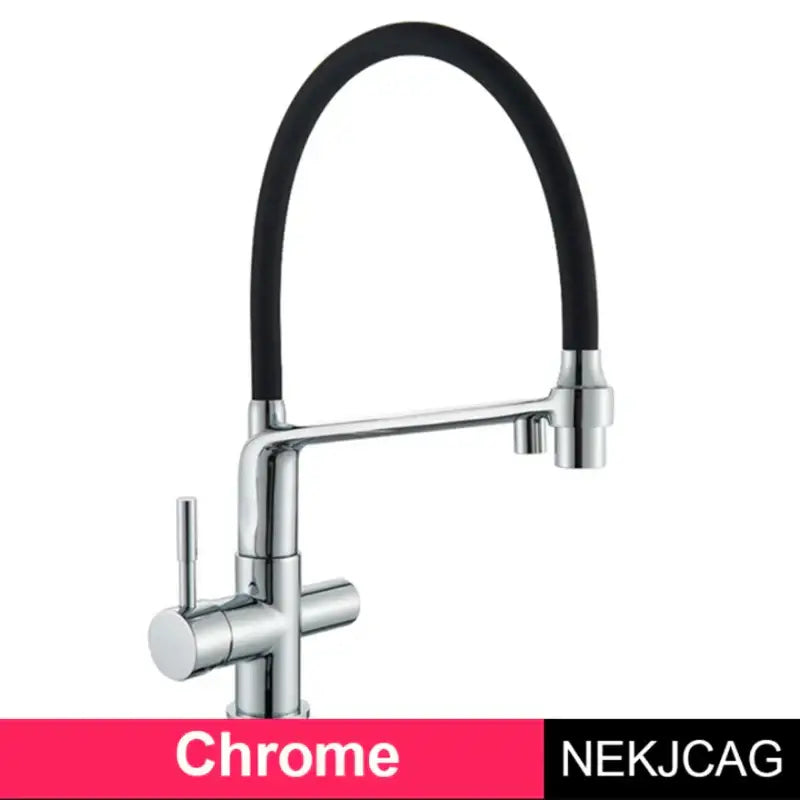Chrome Pull-Down Faucet
