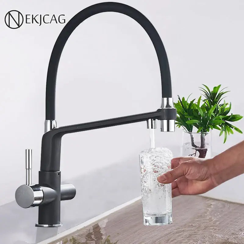 Chrome Pull-Down Faucet