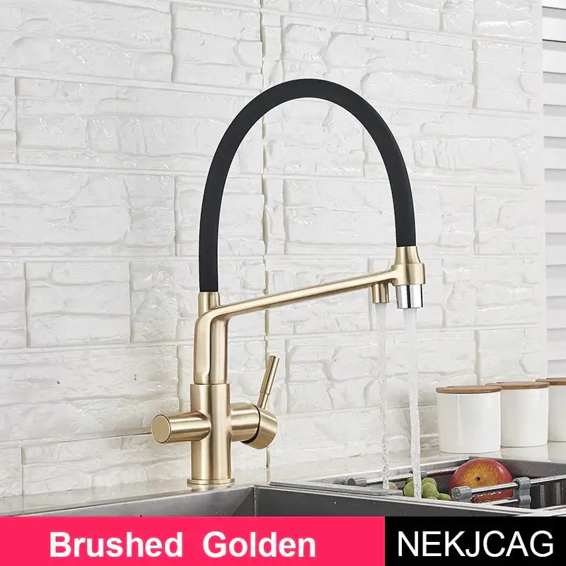 Chrome Pull-Down Faucet