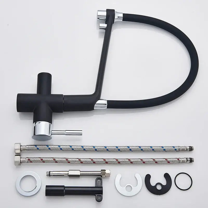 Chrome Pull-Down Faucet