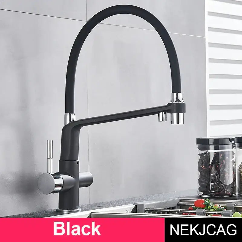 Chrome Pull-Down Faucet