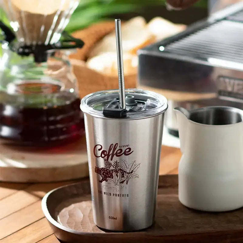 Black Insulated Bubble Tumbler