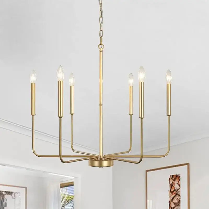 Black Iron Branch Chandelier