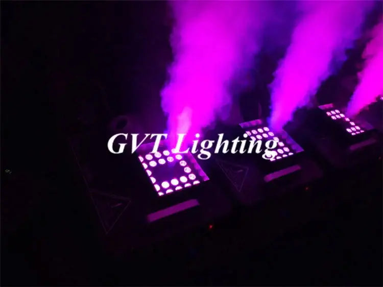 Black LED RGB Smoke Machine