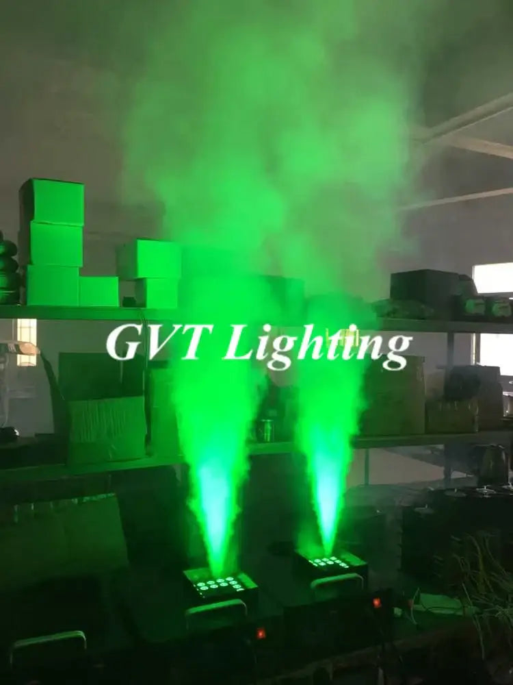 Black LED RGB Smoke Machine