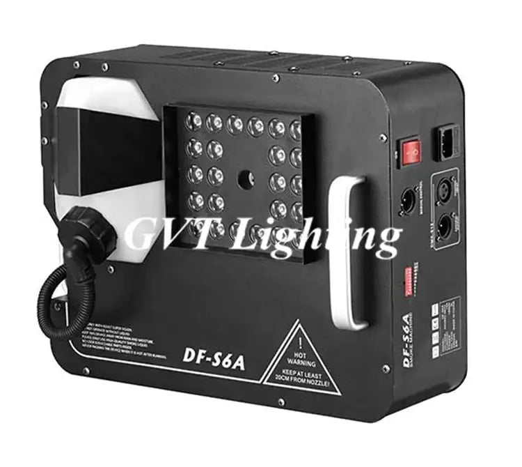 Black LED RGB Smoke Machine