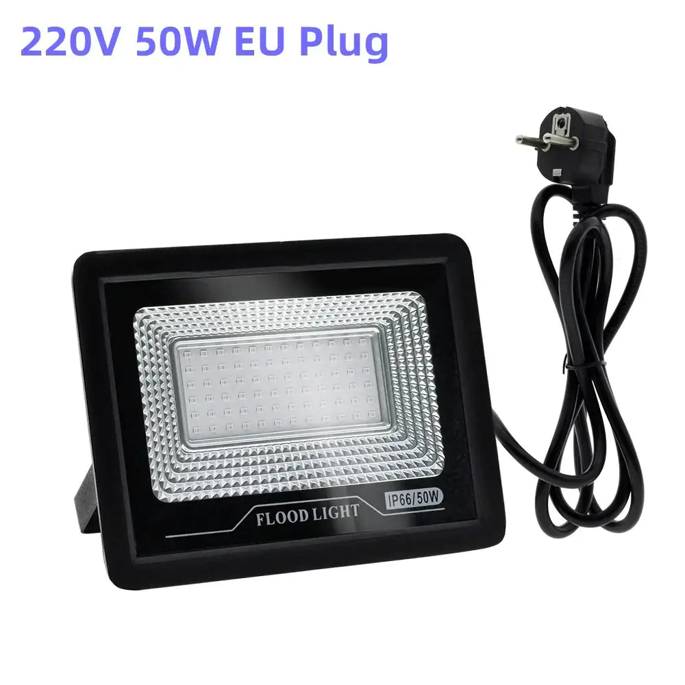 Black LED UV Flood Lamp