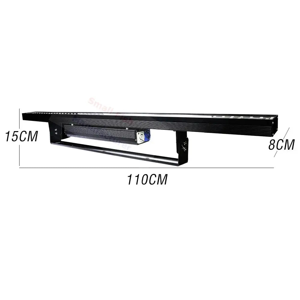 Black LED Adjustable-Brightness Wall Light