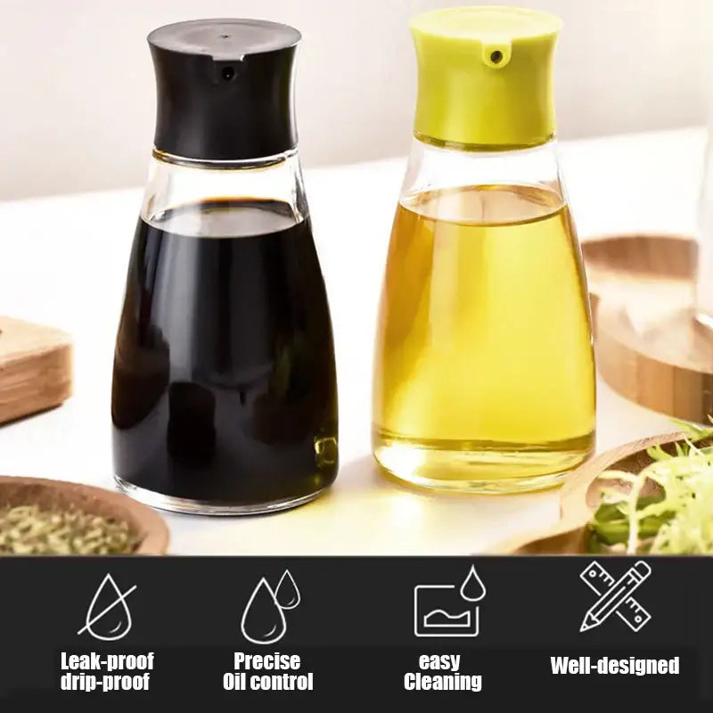 Black Green Seasoning Bottles