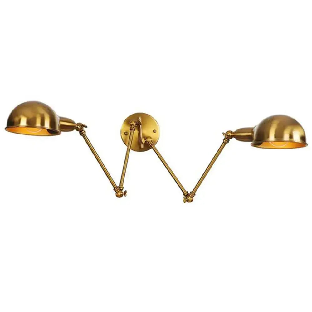 Black Matte Swing Arm Sconce