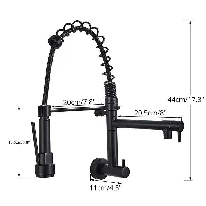 Black Matte Kitchen Faucet