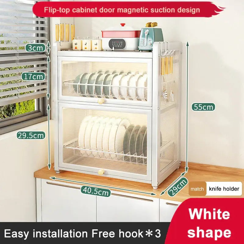 Black Mesh Dish Rack
