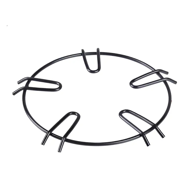 Black Metal Pot Holder Rack