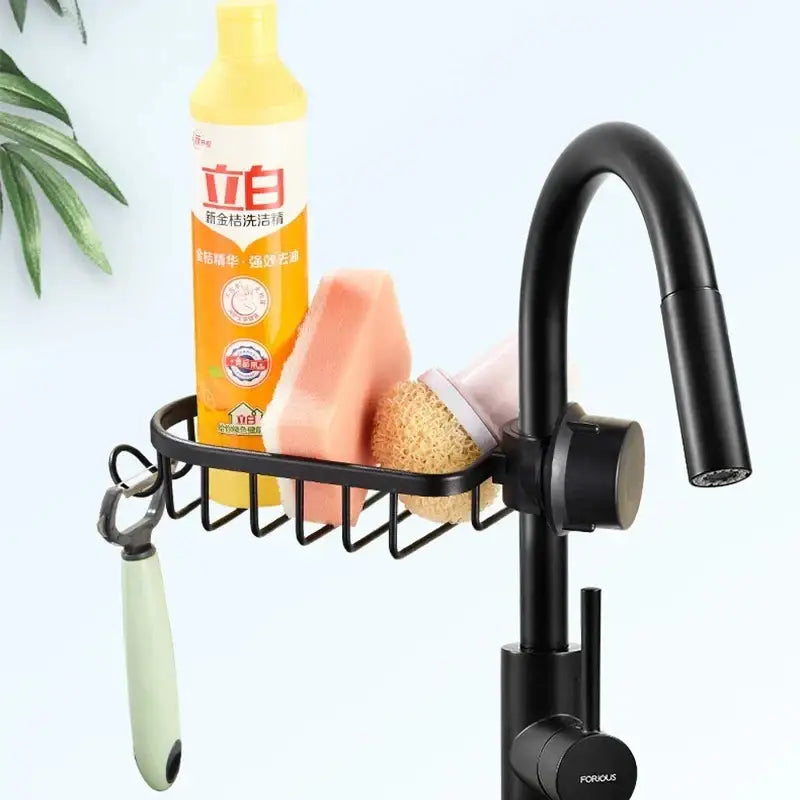 Black Metal Shower Caddy