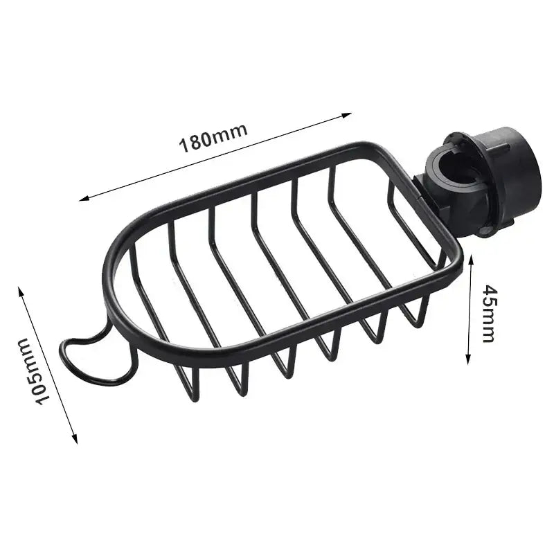 Black Metal Shower Caddy