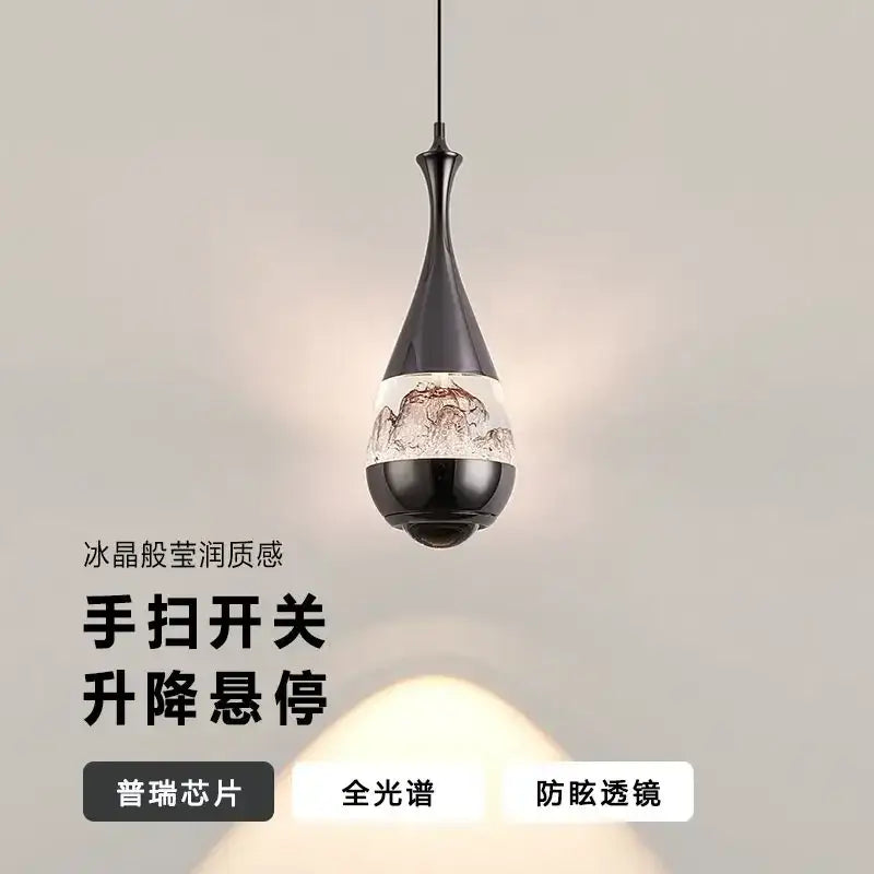 Black Mountain Glass Chandelier