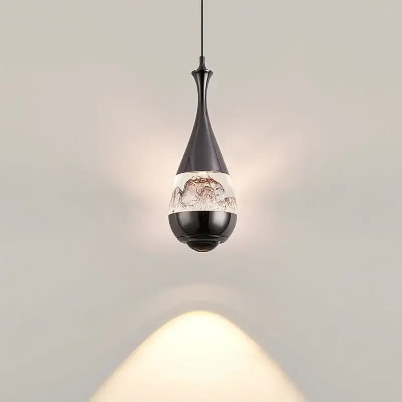 Black Mountain Glass Chandelier