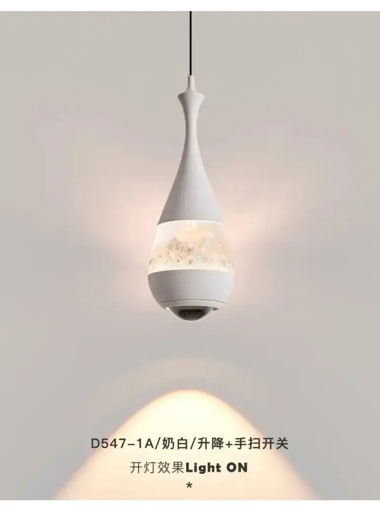 Black Mountain Glass Chandelier