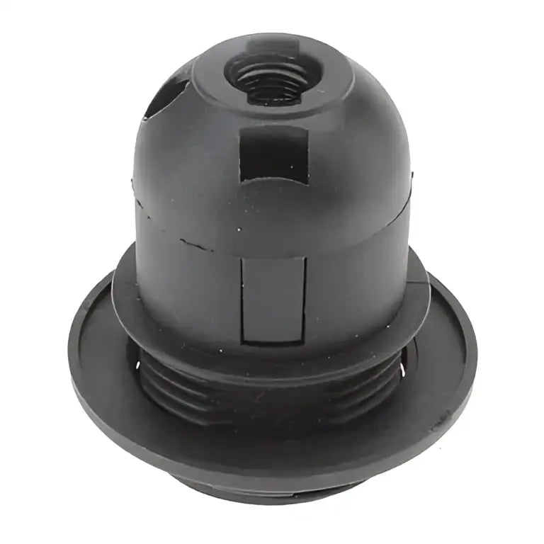 Black Brass E27 Lamp Holder