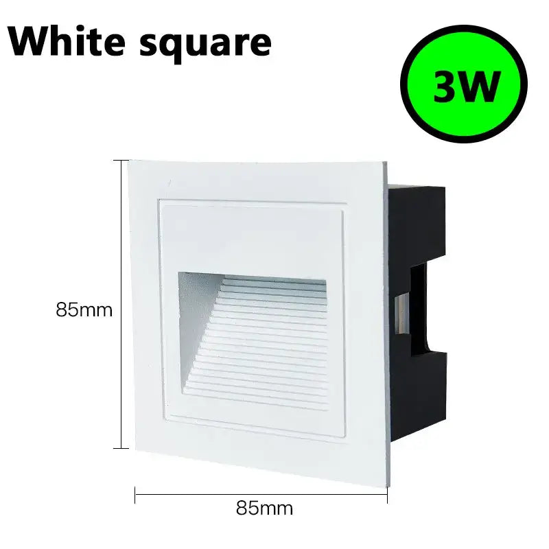 Black LED Step Lights