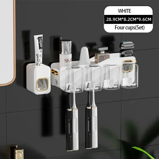 Black Inverted Toothbrush Holder