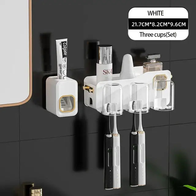 Black Inverted Toothbrush Holder
