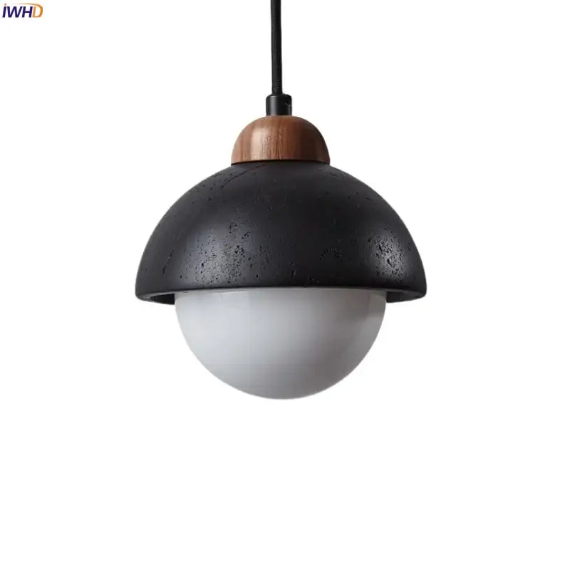 Black Wabi Sabi Pendant Light