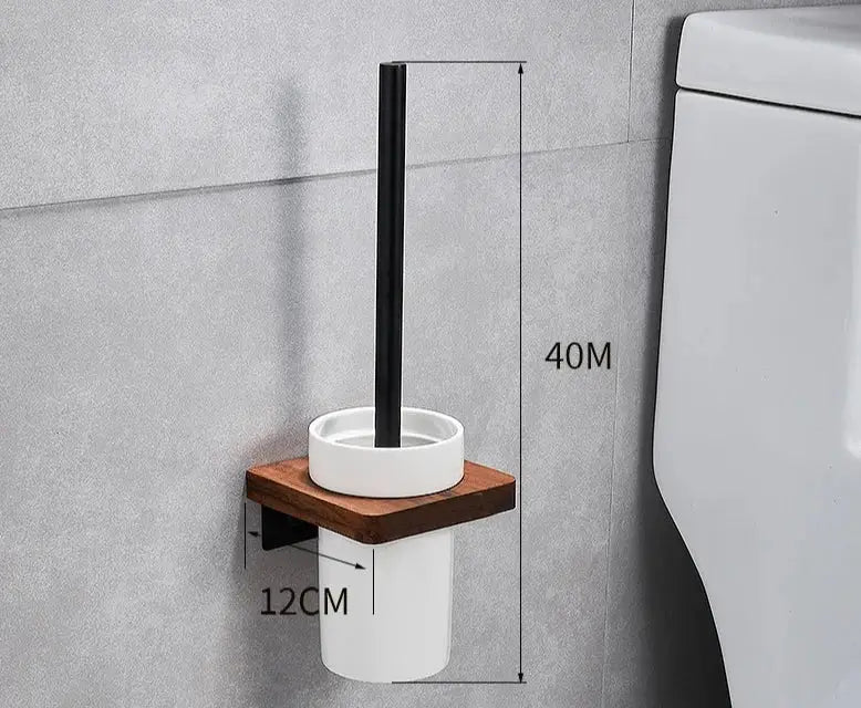 Black Walnut Bathroom Set