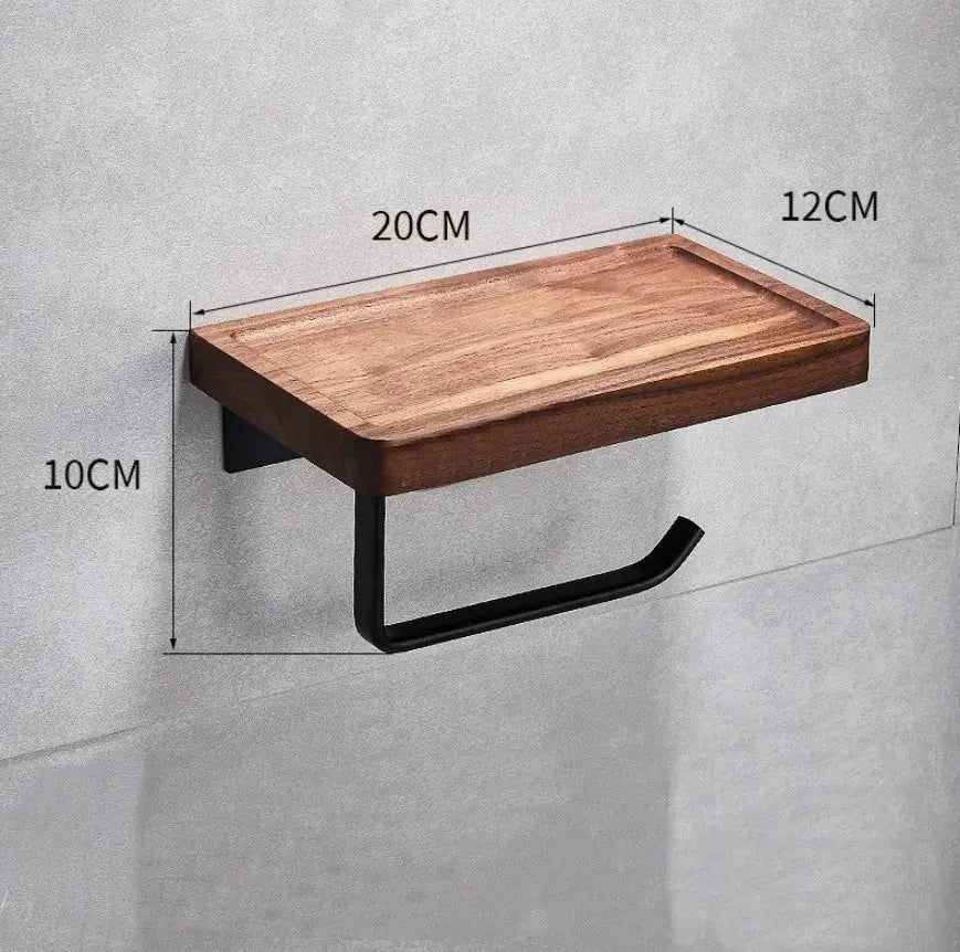 Black Walnut Bathroom Set