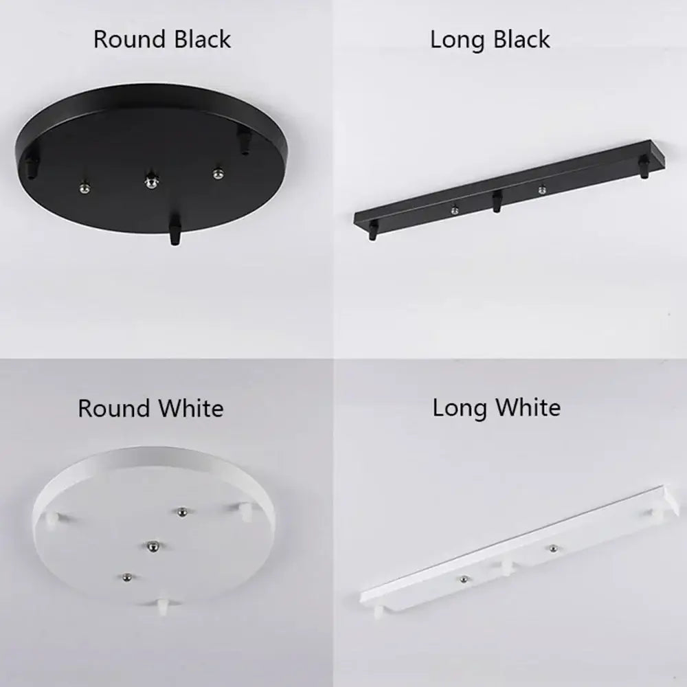 Black White Pendant Canopy