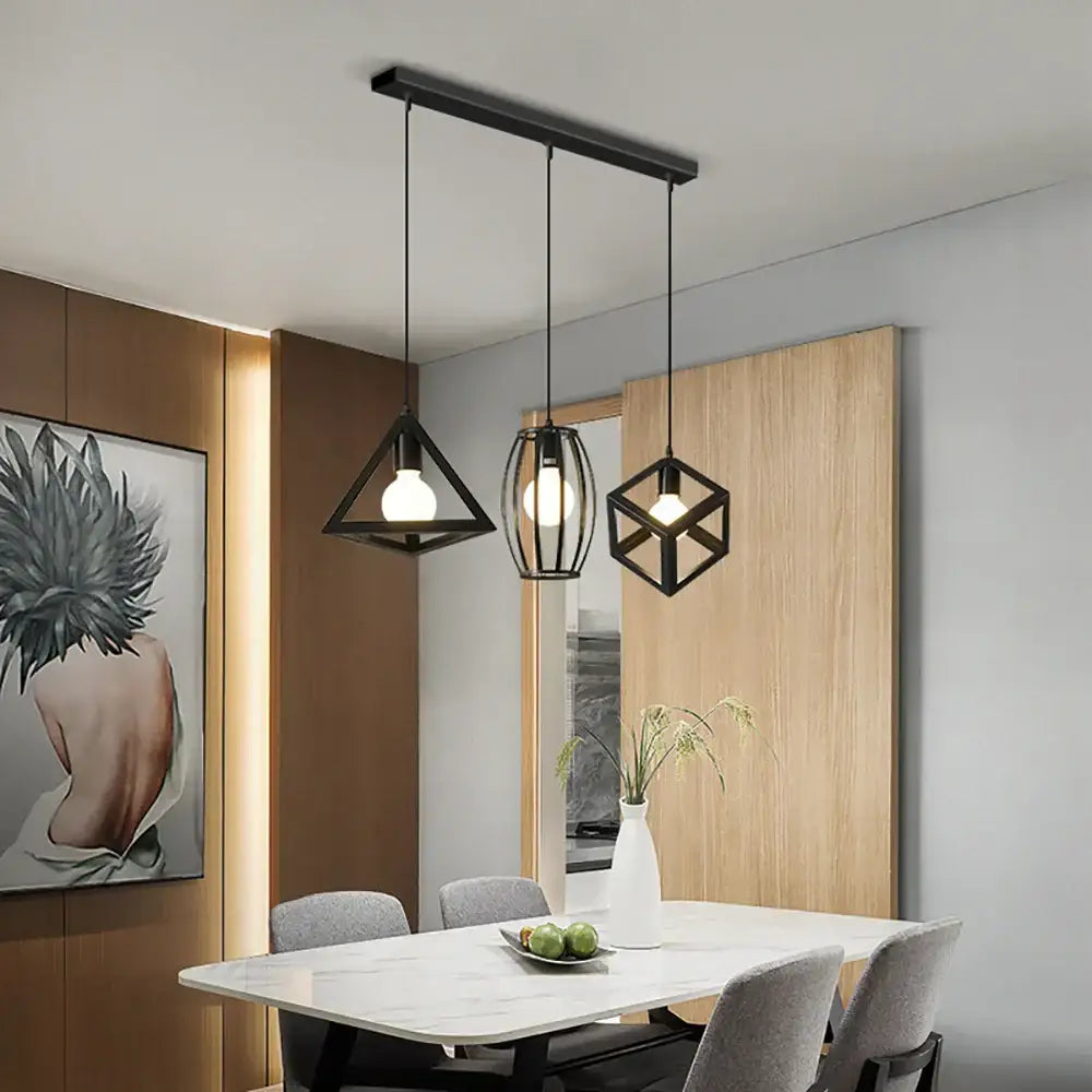 Black White Pendant Canopy