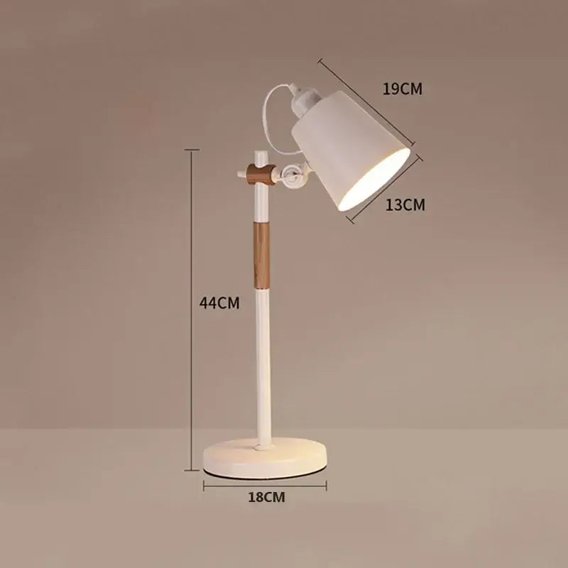 Black White Adjustable Lamp