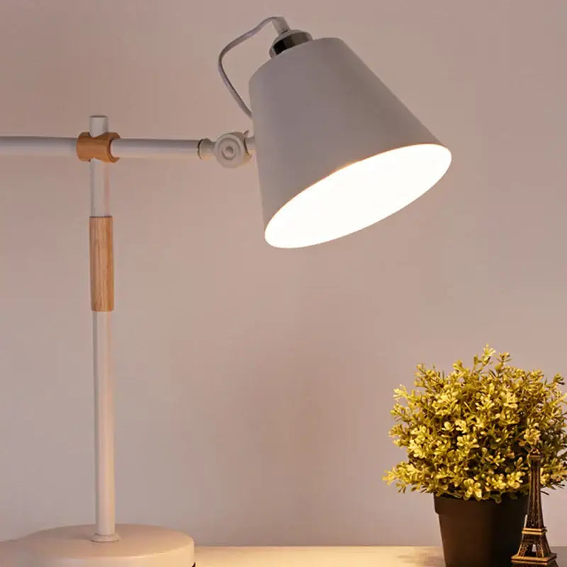 Black White Adjustable Lamp