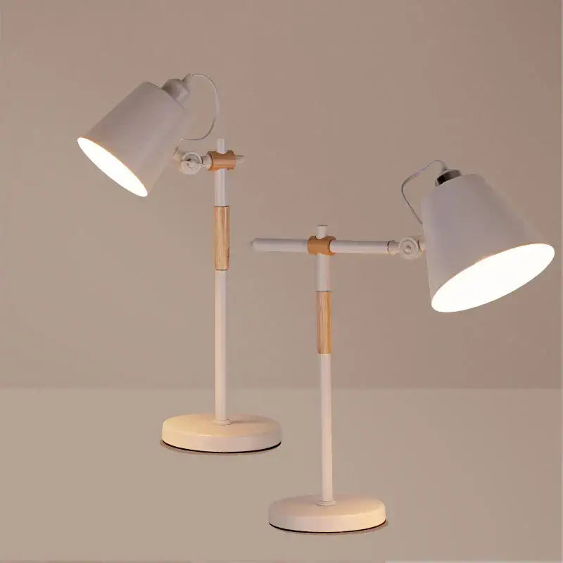 Black White Adjustable Lamp